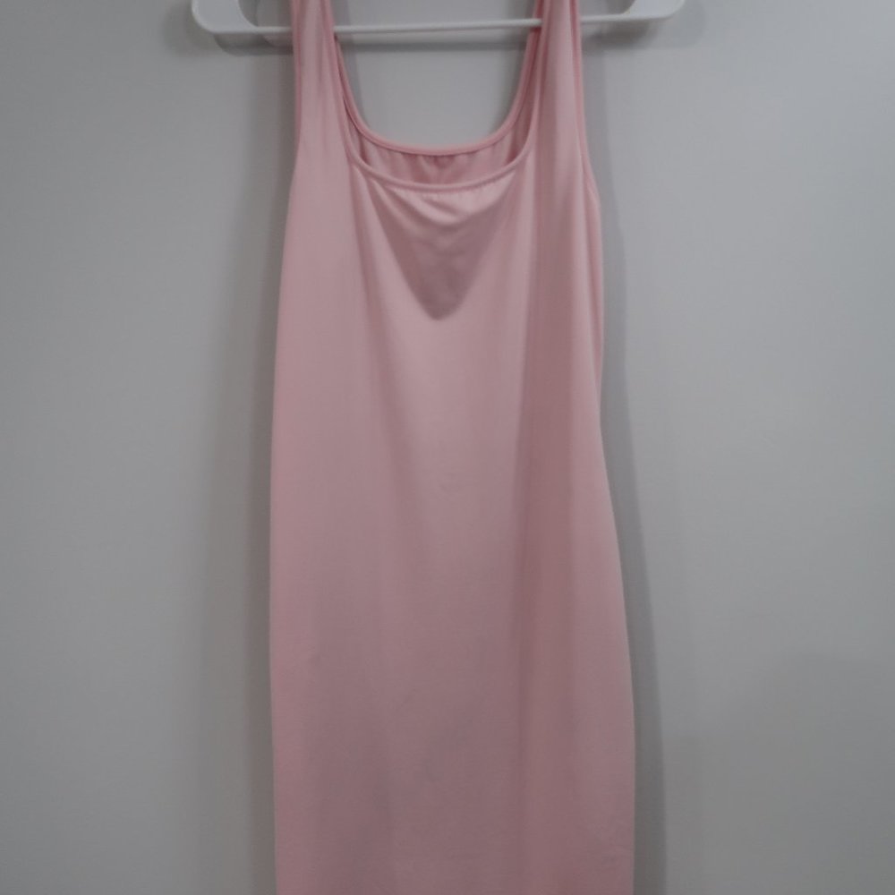 Pink Midi Body Con